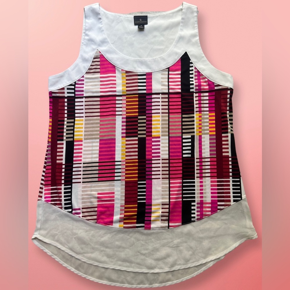 Excellent Condition WORTHINGTON Womens Size Medium Sleeveless Top